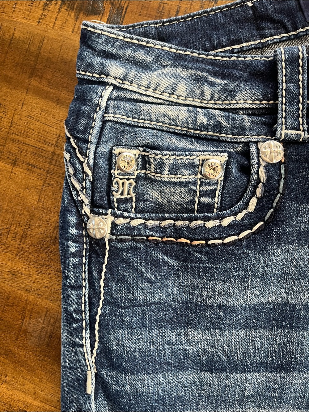 Miss Me High Rise Boot Cut Jeans - Picture 5 of 6